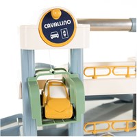 Garage Spielzeug Cavallino Luxe mit Autos Pastellfarben - Spielset-2
