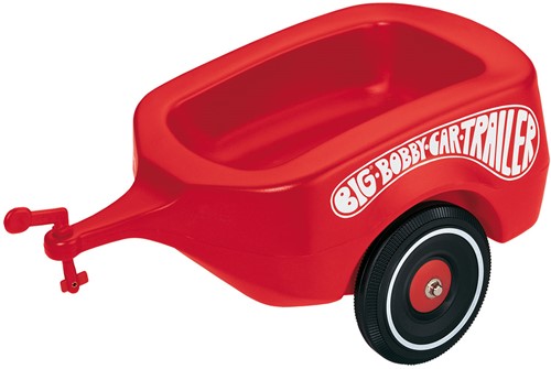BIG Bobby Car Trailer Rood