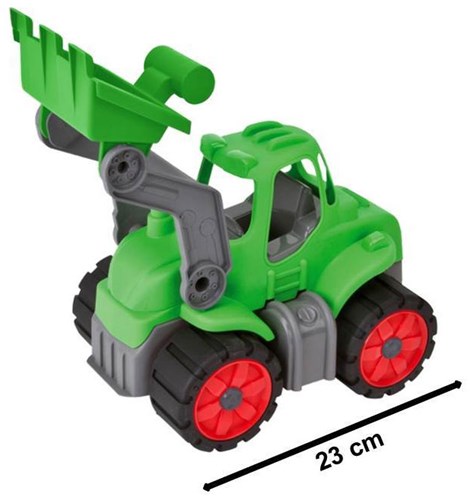 BIG Spielzeug Traktor Power Worker Mini mit Softreifen grün-2