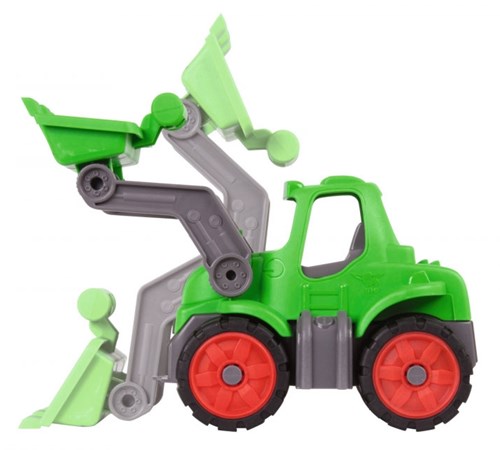 BIG Spielzeug Traktor Power Worker Mini mit Softreifen grün-3