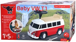 BIG Rutschauto Volkswagen T1 Klassiker mit Stauraum rot