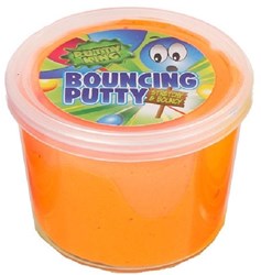 Stuiter Putty Regenbogen Spielzeug orange 35 Gramm Knetspaß