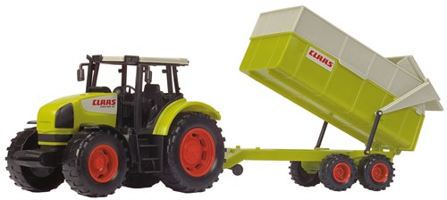 Dickie Traktor Spielzeug CLAAS Ares mit Anhänger - 57 cm - Bauernhof-2