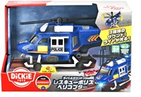 Dickie Polizei Hubschrauber Spielzeug mit Licht und Sound - Rettungshubschrauber