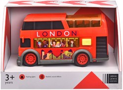 Dickie Stadtbus Spielzeug mit Licht und Sound - realistischer Bus