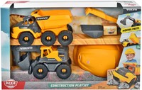 Dickie Volvo Constructie Werkvoertuigen met Helm
