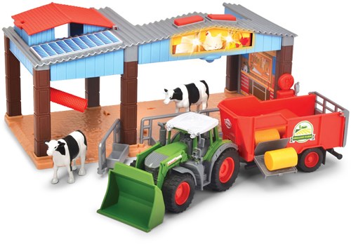 Dickie Spielzeug Bauernhof - Fendt Traktor mit Licht und Sound 30cm-2