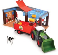 Dickie Spielzeug Bauernhof - Fendt Traktor mit Licht und Sound 30cm-3