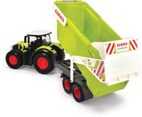 Dickie Traktor Spielzeug CLAAS mit Kippanhänger Licht Sound 64 cm-3
