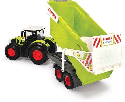Dickie Traktor Spielzeug CLAAS mit Kippanhänger Licht Sound 64 cm-3