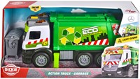 Dickie Mercedes Müllwagen Spielzeug - Action Truck mit Licht und Sound