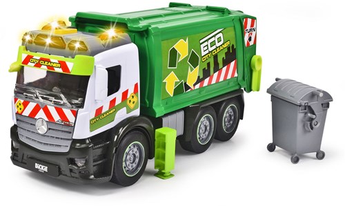 Dickie Mercedes Müllwagen Spielzeug - Action Truck mit Licht und Sound-2