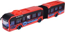 Dickie Volvo Stadtbus Spielzeugbus 40 cm mit Lenkfunktion rot