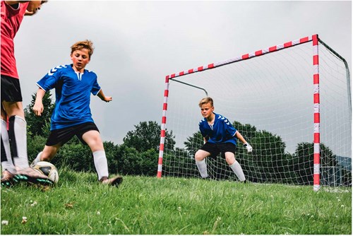 Hudora Fußballtor allround - großes Fußballtor für Kinder Garten-2