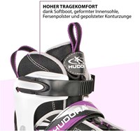 Hudora Kinder Inlineskates Größe 29-32 lila verstellbar Skates-3