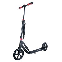 Hudora Scooter Big Wheel 230 - Schwarz - Aluminium - Cityroller Erwachsene