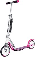 Hudora Roller Big Wheel RX205 - Kinderroller rosa weiß Aluminium