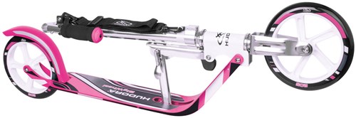 HUDORA Scooter Big Wheel Step RX205 - Wit/Roze-3
