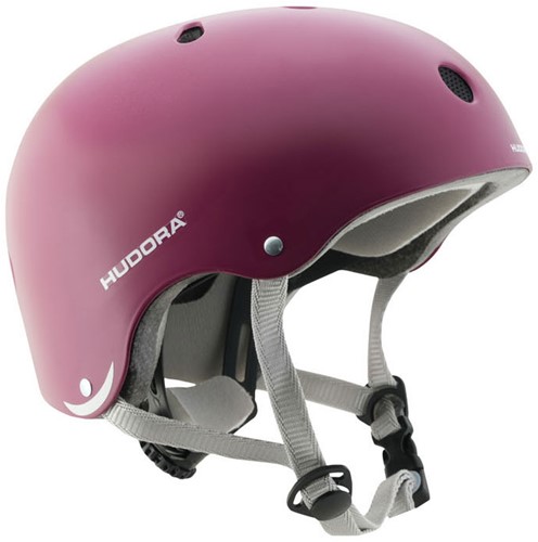 HUDORA Skate Helm - Berry M (56-60)
