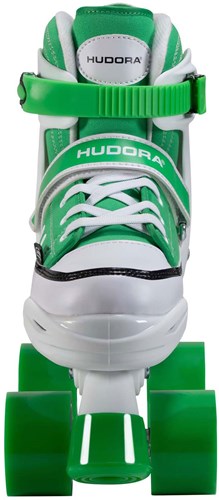 Hudora Rollschuhe Sneaker grün verstellbar Größe 32-35 Kinderskates-3