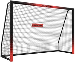 Hudora Fußballtor Pro Tect 240 schwarz - stabiles Fußballtor für Kinder