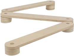 Holz Balancierstrecke - Balancierspielzeug Parcours für Kinder