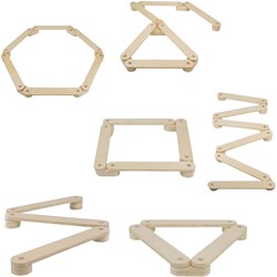 Holz Balancierstrecke Set - Spielspaß für drinnen und draußen