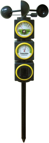 Basic weather station with 4 functions