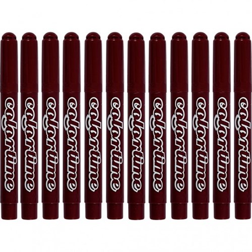 Creativ Company Filzstifte weinrot jumbo 12 Stück - Kinder Malstifte-2