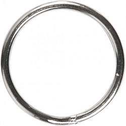 Creativ Company Metallringe 15mm 10er Set Schlüsselanhänger Basteln
