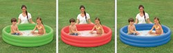 Bestway Pool rund aufblasbar 152x30 cm blau Kinderbecken