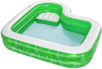 Bestway Schwimmbad Bestway Tropical Paradise Family Pool 231x231x51 cm-2
