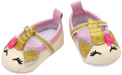 Heless Puppen Ballerinas Einhorn 30-34cm Glitzer Schuhe