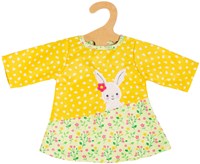 Heless Puppenkleid Bunny Lou - Puppenkleidung 28-35 cm gelb