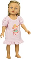 Heless Puppen Nachthemd Prinzessin Emily rosa 35-45 cm Puppenkleidung-2
