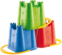 Ecoiffier Sandburg Eimer - Sandspielzeug für Kinder ab 18 Monaten