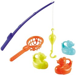 Ecoiffier Angelspiel Enten mit Kescher - Geschicklichkeitsspiel für Kinder