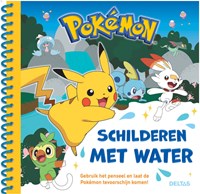 Deltas Pokemon Malbuch mit Wasser - magisches Suchbuch für Kinder