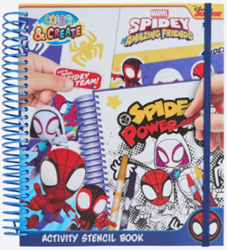 Merkloos Spidey activiteiten kleurboek SP24356