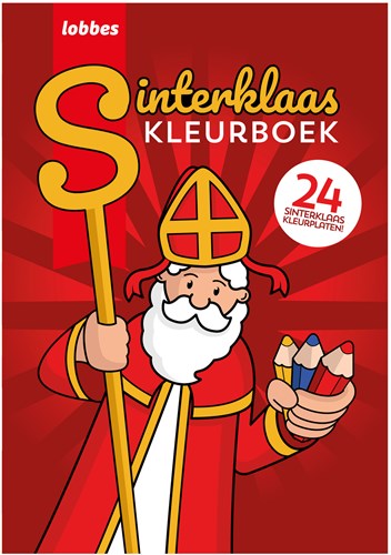 Boek Specials Nederland Sinterklaas Malbuch mit 24 Ausmalbildern Geschenk