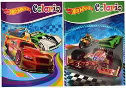 Hot Wheels Malbuch Colorio - Malspaß für Kinder - 32 Seiten