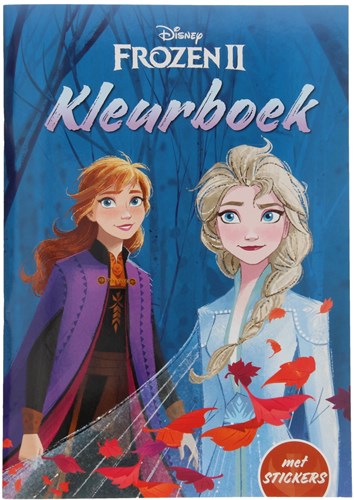 Twisk Malbuch Disney Die Eiskönigin mit Stickern - Anna Elsa Malspaß