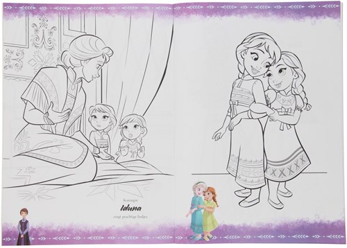Twisk Malbuch Disney Die Eiskönigin mit Stickern - Anna Elsa Malspaß-3