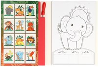 Wins Holland Prickelblock Tiger Bastelbuch mit Prickelnadel und Matte-2