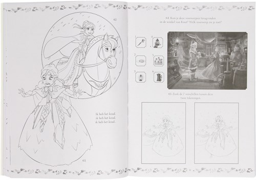 Disney Frozen Malbuch und Spielbuch - 365 Aktivitäten A4-2