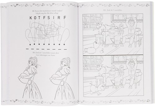 Disney Frozen Malbuch und Spielbuch - 365 Aktivitäten A4-3