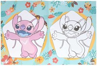 Boek Specials Nederland Malbuch Stitch mit Vorlagen 32 Seiten Disney-3