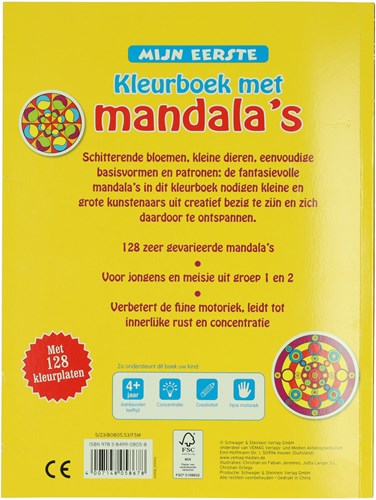 Wins Holland Malbuch Mandalas für Kinder kreatives Ausmalen-2