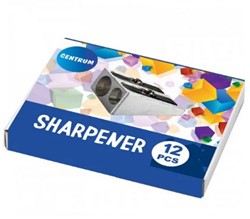 Centrum 12 Bleistiftspitzer Doppelmetall 80339