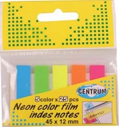 Centrum Filmindex Notizen 45X12mm Neon 80408
